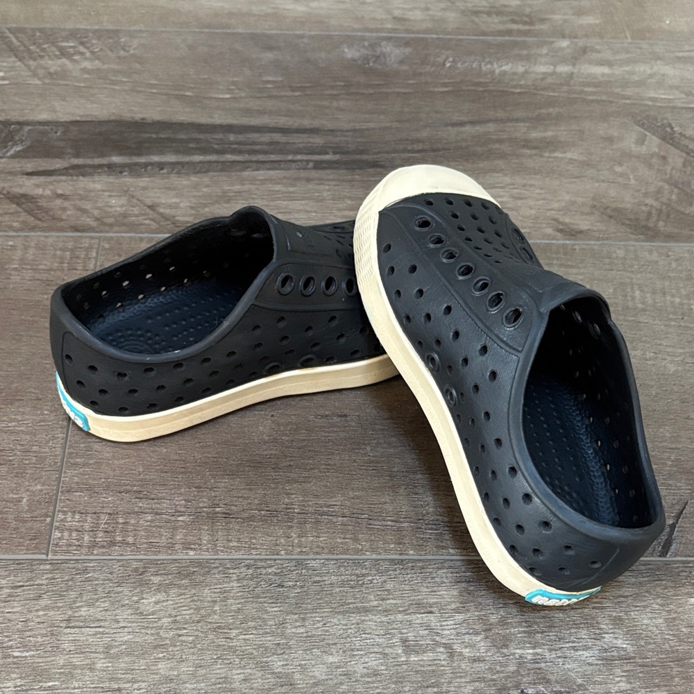 Native Black Slip-On Shoes Toddler 9